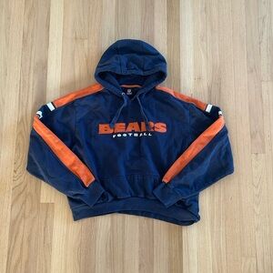 Vintage NFL bears foot ball hoodie